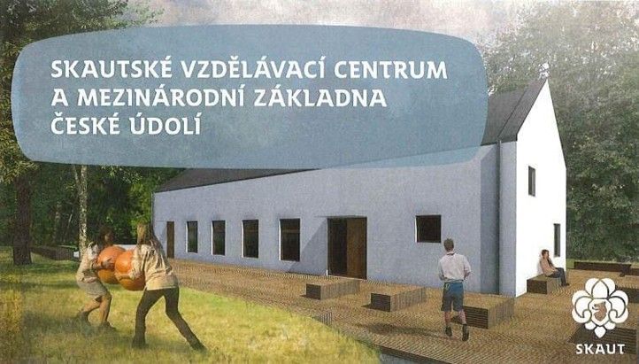 Vizualizace vzdělávacího centra a základny 240205_Skauti_Borsky_park