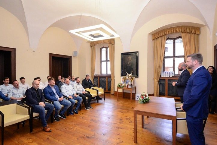 Přijetí na plzeňské radnici (fotografie: M. Pecuch) 240611_Interobal_1