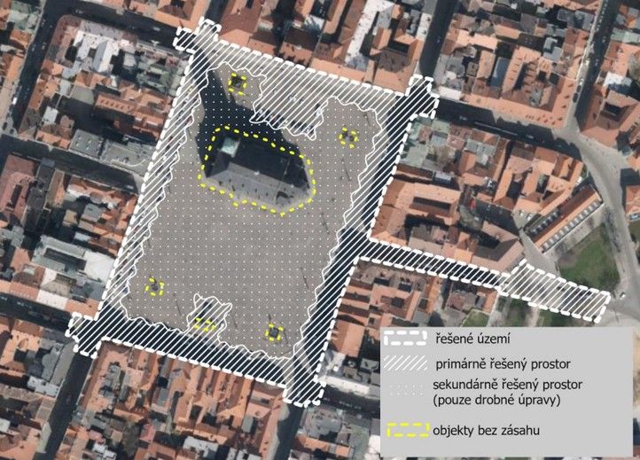 Řešené území 240624_Resene_uzemi_namesti_Republiky