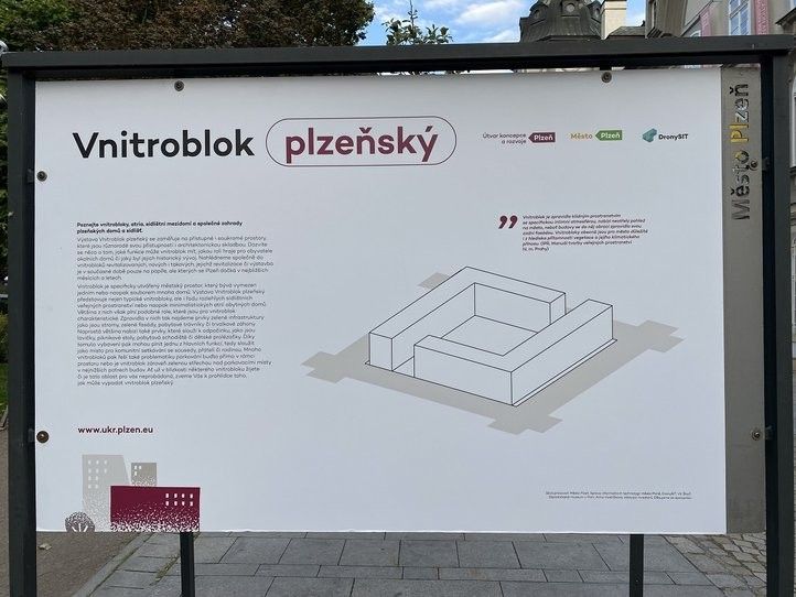 Výstava Vnitroblok plzeňský. Fotografie: B. Hájková 240906_vystava_vnitroblok_02