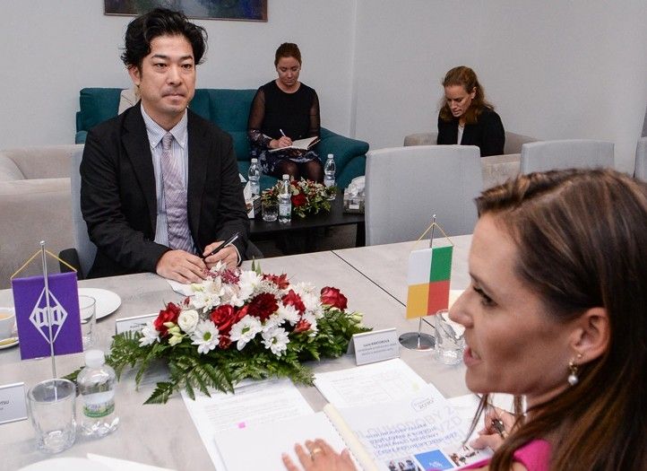 Přijetí na plzeňské radnici (fotografie: M. Pecuch) 241011_Takasaki_3