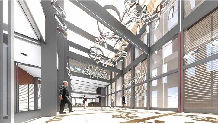 Zdroj vizualizací: Karlínblok architekti & projektanti 241016_Nove_Divadlo_Atrium_5