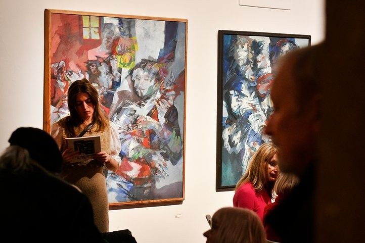 Vernisáž výstavy. Fotografie: archiv Galerie města Plzně 250203_vystava_gamp_02