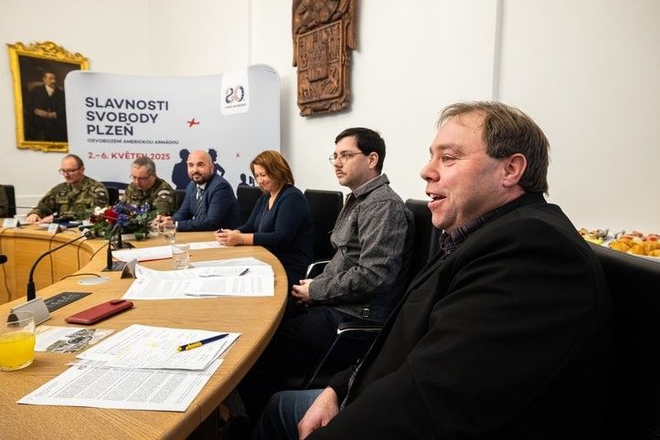 Tisková konference k Slavnostem svobody 2025. Foto: R. Muchka  250204_TK_slavnosti_svobody_03