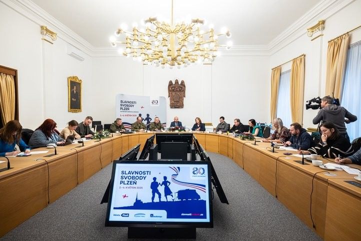 Tisková konference k Slavnostem svobody 2025. Foto: R. Muchka  250204_TK_slavnosti_svobody_04