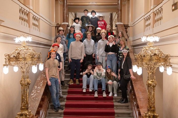 Fotografie: I. Štěrbová 250219_Divadlo_zaci_1