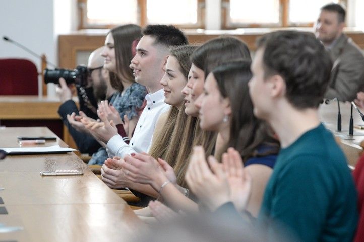 Ceremoniál na plzeňské radnici (fotografie: M. Pecuch) 250311_Dofe_2