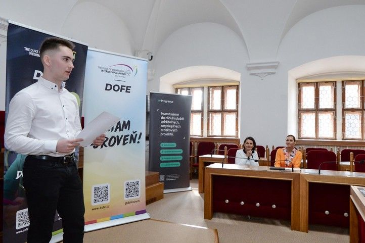 Ceremoniál na plzeňské radnici (fotografie: M. Pecuch) 250311_Dofe_8