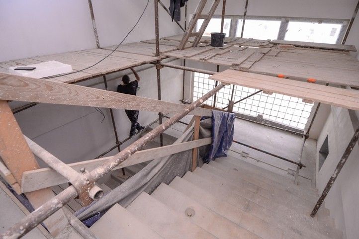 Probíhající stavba na 13. ZŠ (fotografie: M. Pecuch) 250724_Pristavba_13_ZS_4