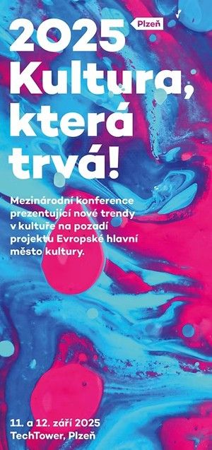 Vizuál konference Kultura, která trvá! 250826_Plzen_2025_Konference