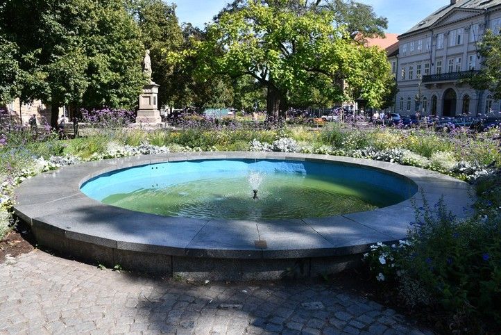 Kašna Corso (fotografie / zdroj: R. Žáková / Správa veřejného statku města Plzně) 251001_Fontana_Corso_1