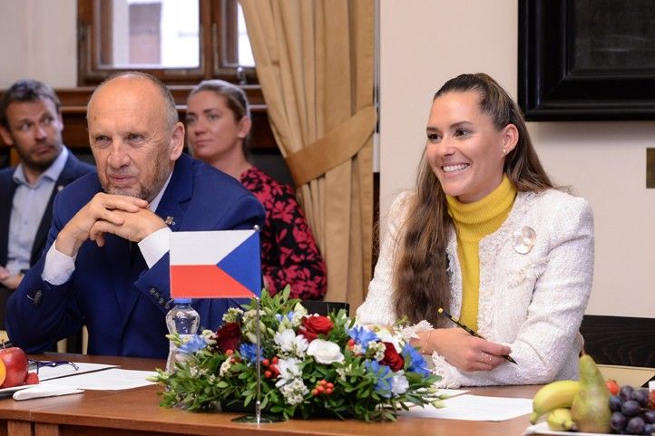 Přijetí na plzeňské radnici (fotografie: M. Pecuch) 251008_Prijeti_britanie_velvyslanec_4