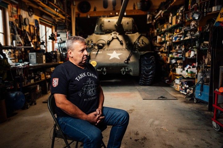 Tank M4 Sherman (zdroj fotografií: Plzeň-TURISMUS) 251008_Tank_5