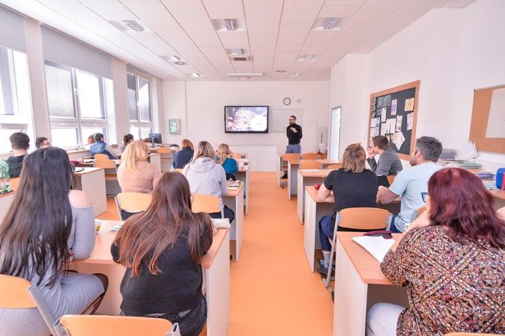 Školení na 7. ZŠ v Plzni (fotografie: M. Pecuch) 251031_MAP_Plzen_MSMT_ucitel_skoleni_1