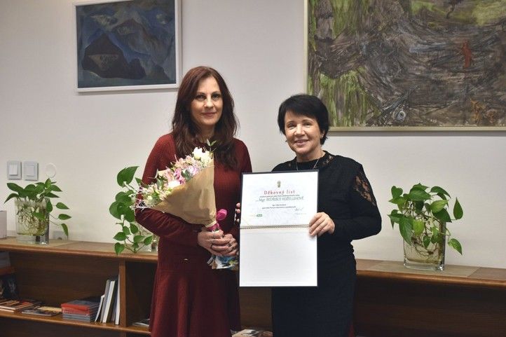 Přijetí na plzeňské radnici (fotografie: M. Krausová) 260108_Kuzelova_1