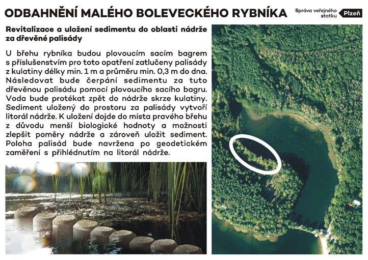 Odbahnění Malého boleveckého rybníka - grafika 260602_Maly_bolevecky_rybnik_Odbahneni_Grafika