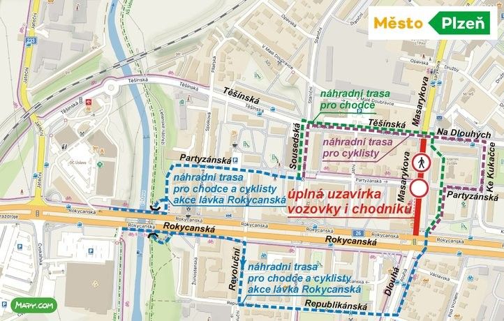 Objízdné trasy. 260619_Masarykova_Objizdka_2
