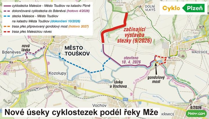 260925_Cyklostezky_podel_Mze_Mapa