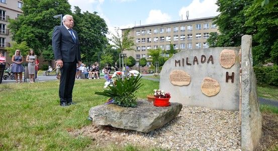 Pilsen a commémoré le 74e anniversaire de l’exécution de Milada Horáková : Pilsen